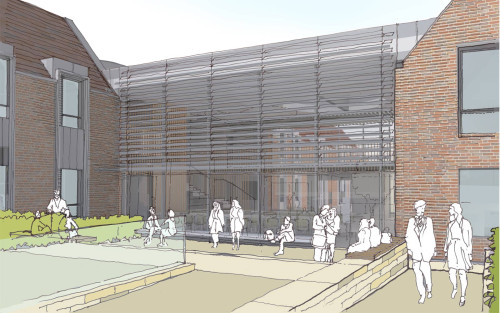 Bede South Atrium